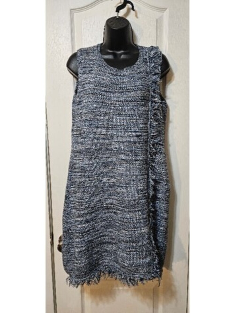 Anthropologie Holding Horses Knit Tank Dress Medium Boho Fringe Chic